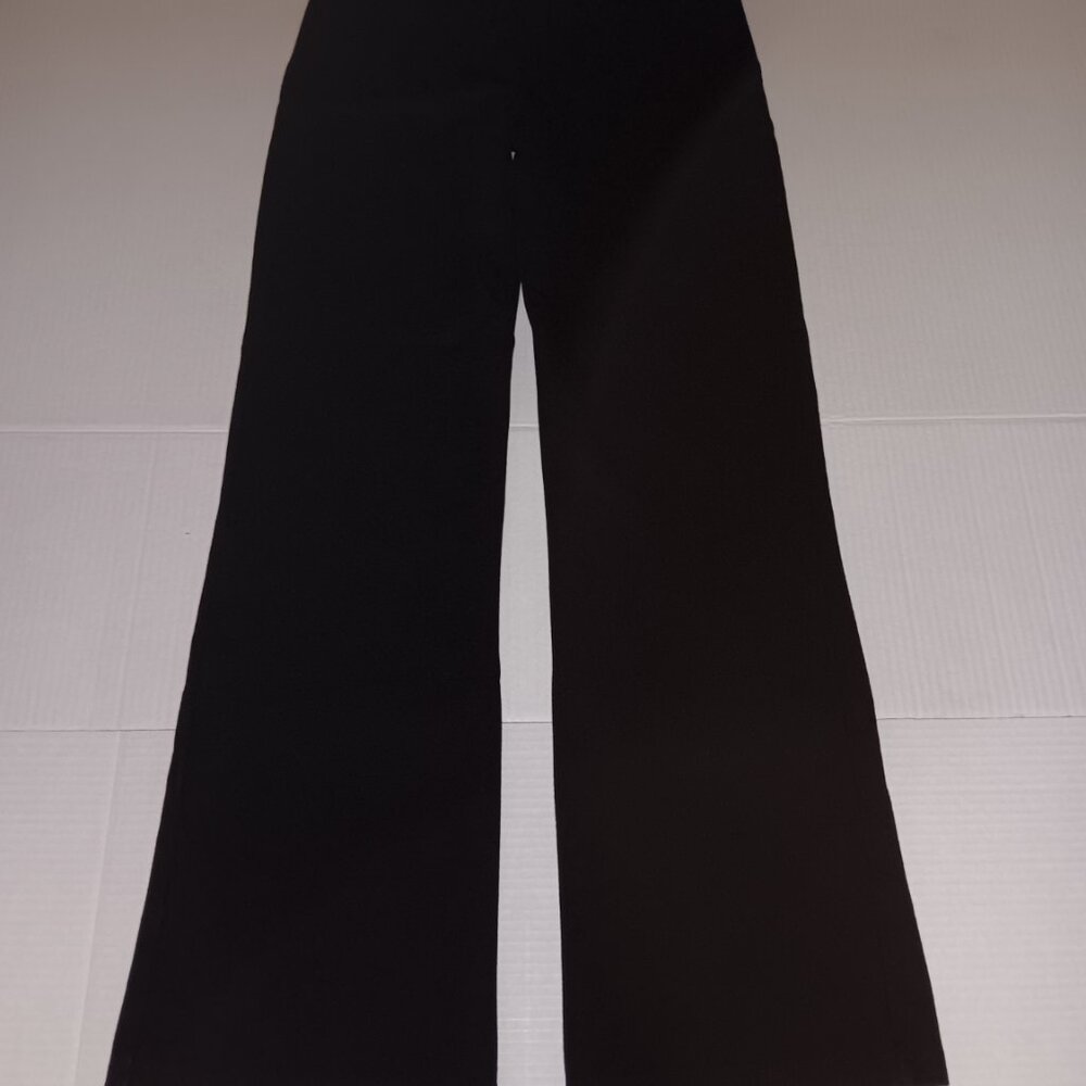 BETABRAND CLASSIC DRESS PANTS YOGA PANTS BOOTCUT BLACK - Picture 11 of 15
